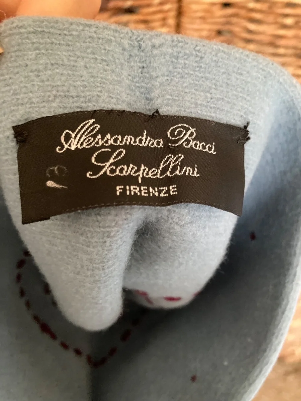 Vintage Alessandra Bacci Scarpellini Firenze Girls Hat